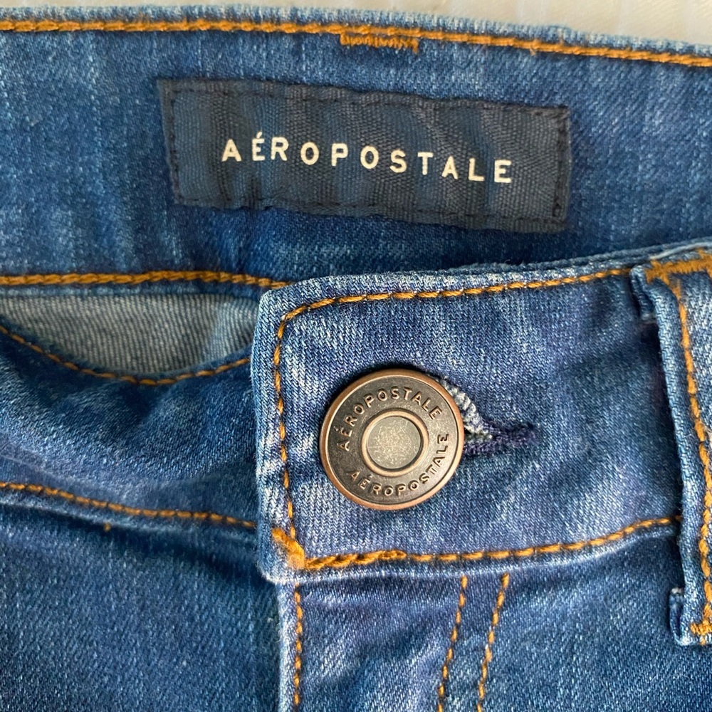 Midi Aeropostale Denim Shorts - Picture 3 of 5
